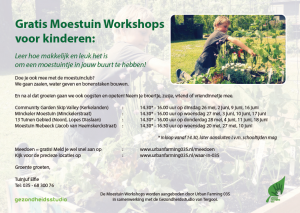 Kinderen Moestuincursus